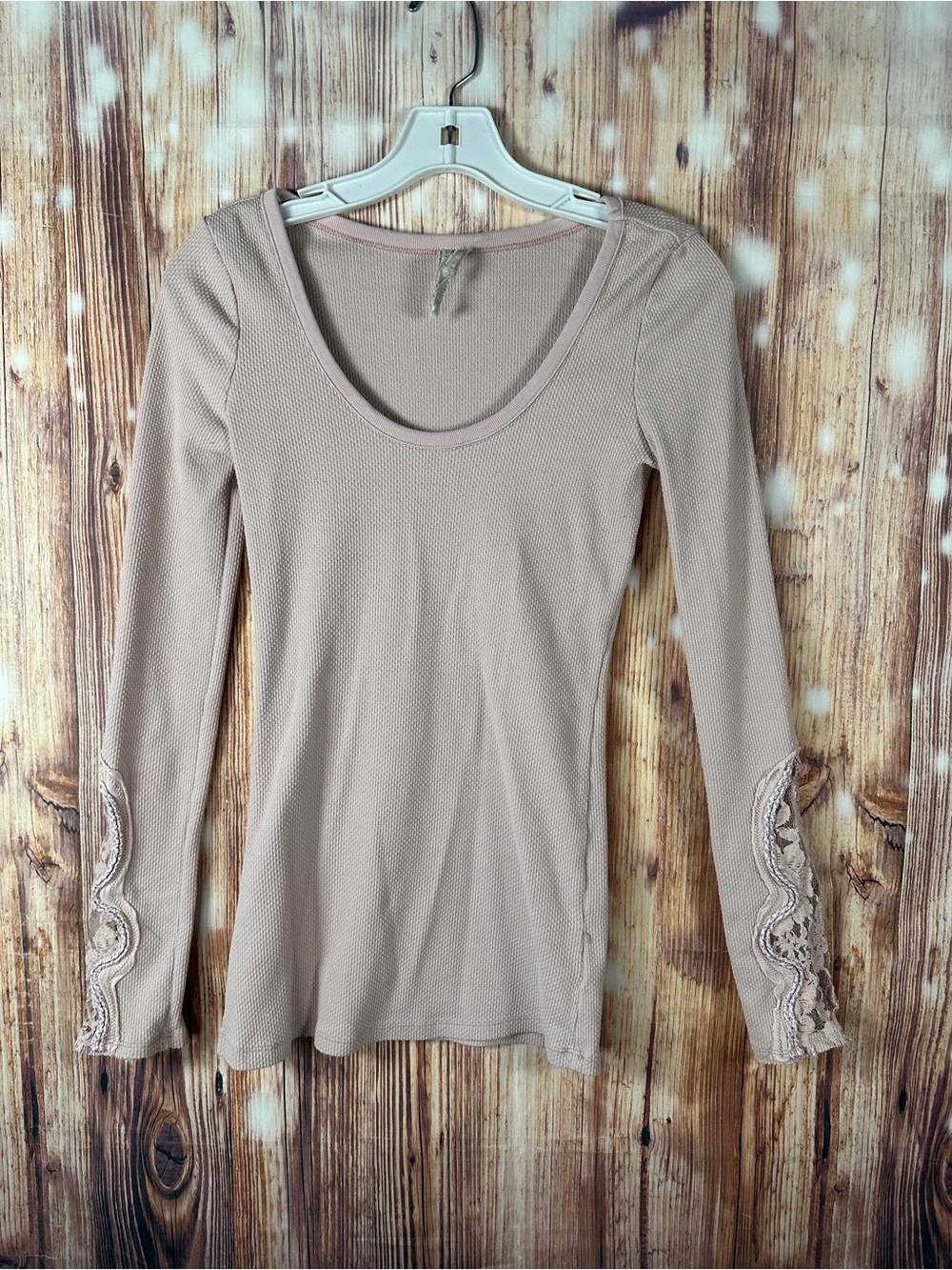 Free People Crafty Cuff Thermal Women’s Long Sleeve Shirt